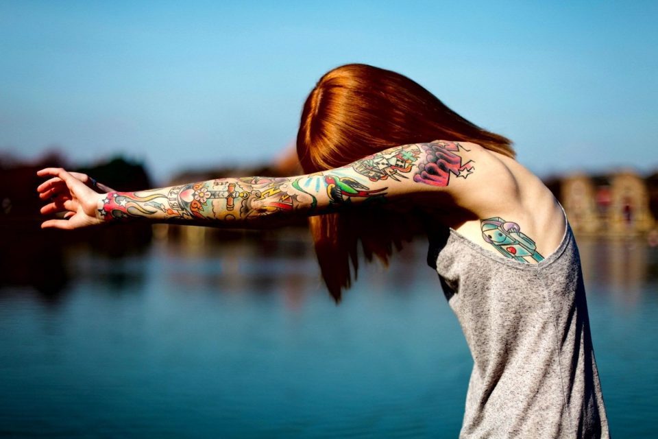 tattoos women redheads 960x640 1