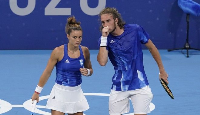 maria sakkari stefanos tsitsipas e vima