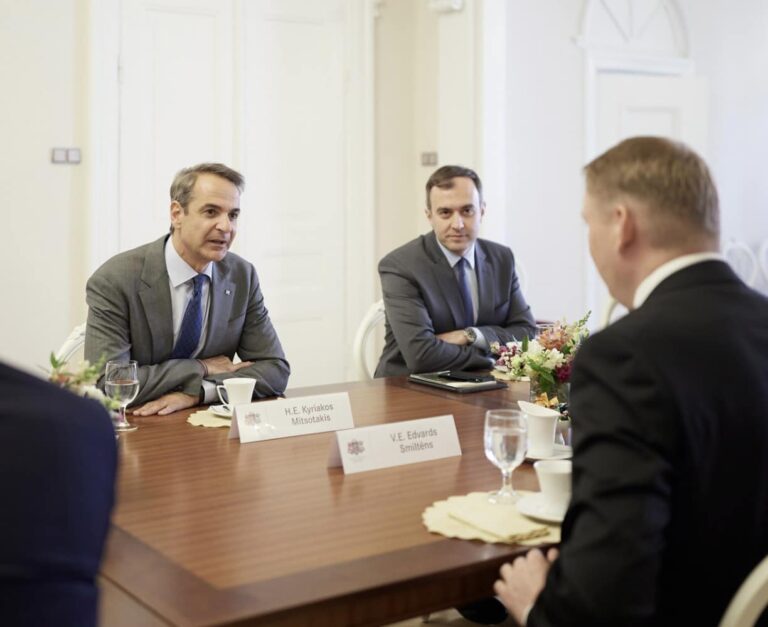 Ο Τάσος Χατζηβασιλείου στη Λετονία με τον Πρωθυπουργό!