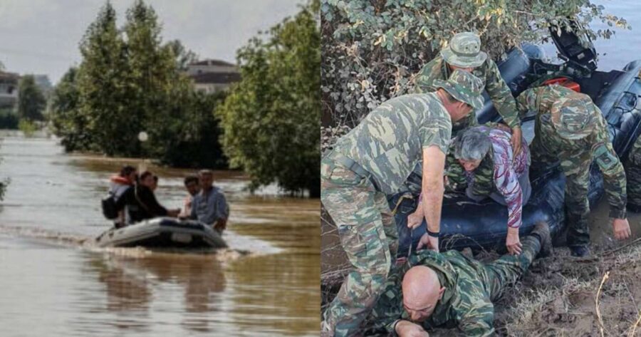 eyge palikari moy aytos einai o pezonayths poy xaplwse stis laspes gia na perasoyn panw toy hlikeiwmenoi plymmyropatheis