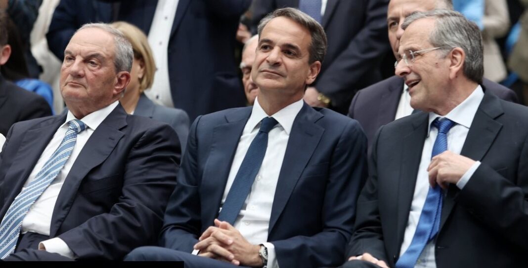 mitsotakis karamanlis samaras