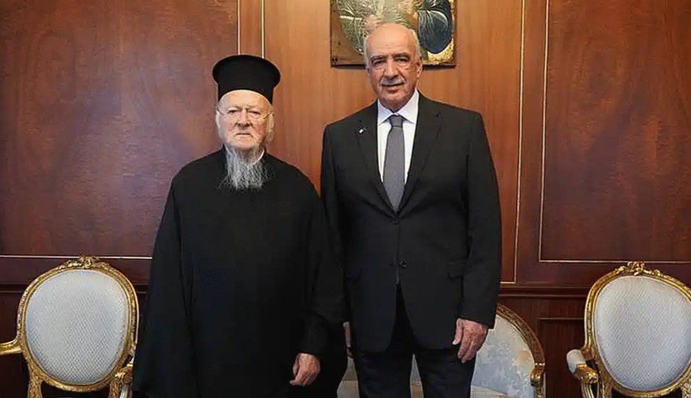 meimarakis vaggelis oikoumenikos patriarxis vartholomaios sinantisi